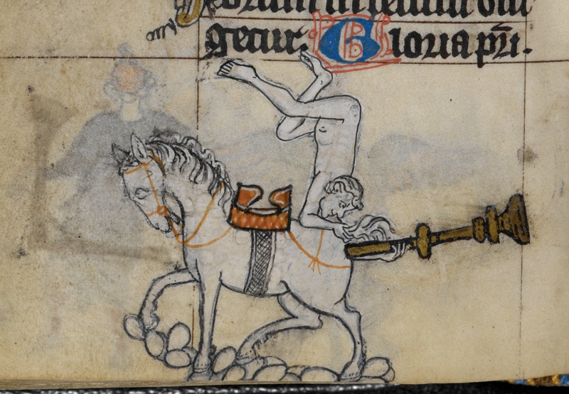 Illustration for article titled Who knew illuminated manuscripts contained so many fart and poop jokes?